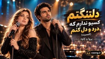دلتنگتم کسیو ندارم که درد و دل کنم (کنسرت)